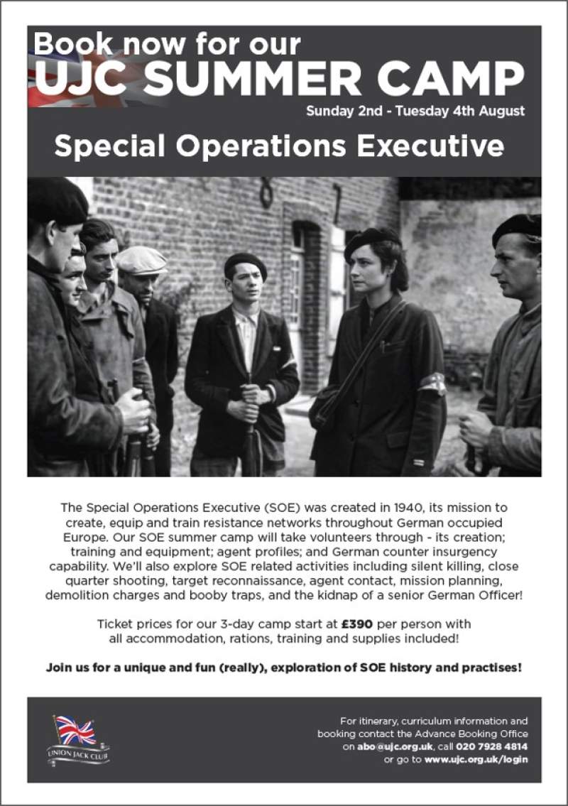 Summer Camp: Special Operations Executive New Intake! poster image