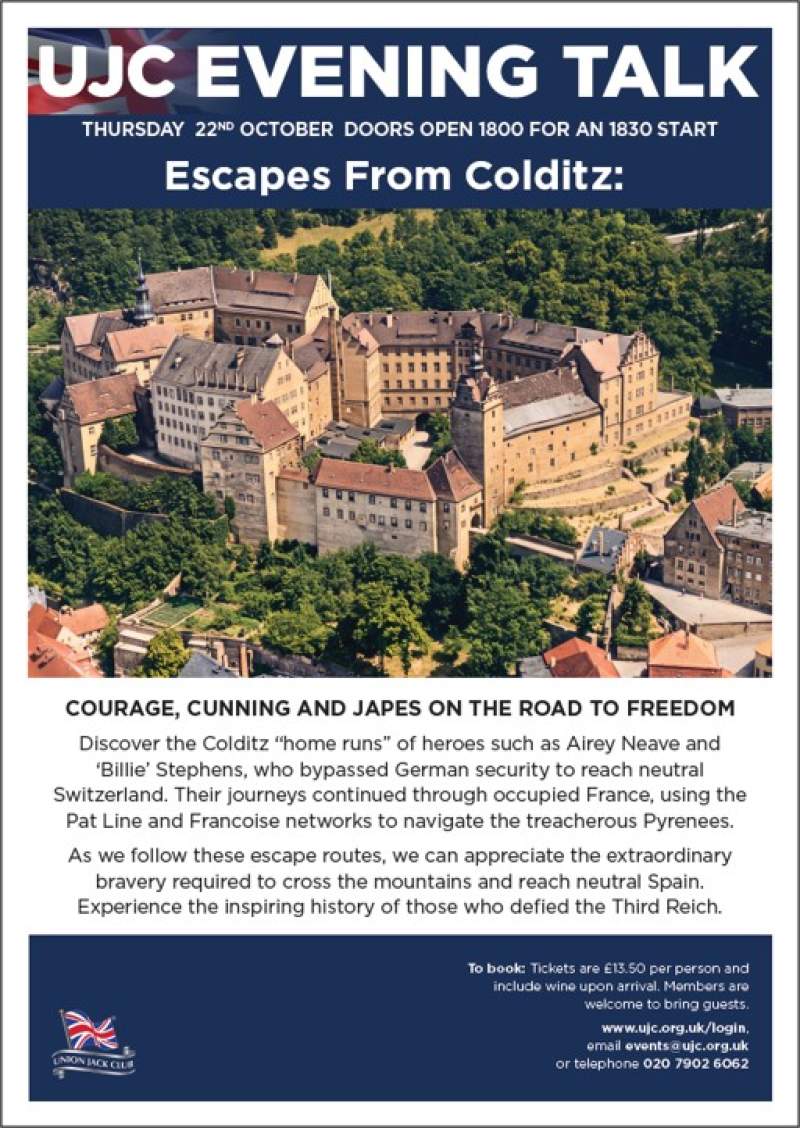 Evening Talk: Escapes From Colditz  poster image