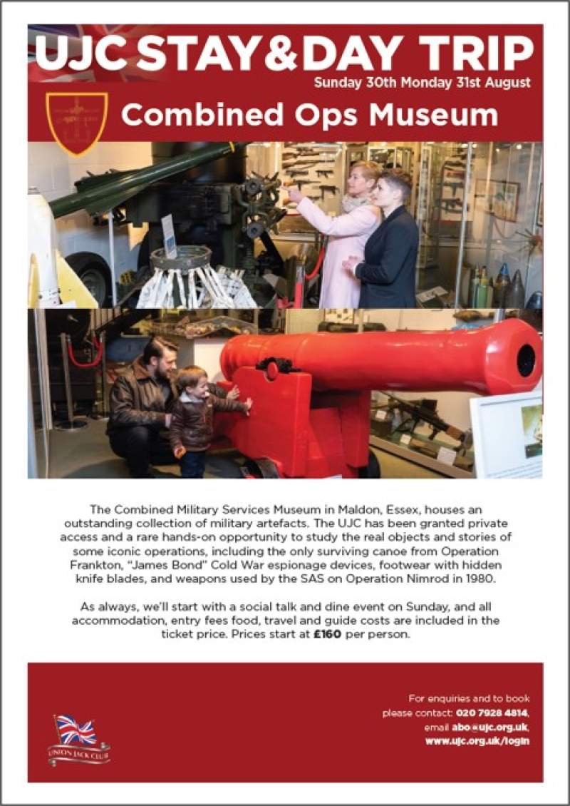 Stay & Day Trip, Combined Operations Museum poster image