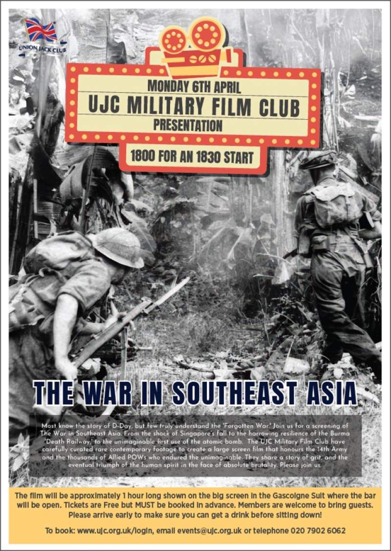 UJC Military Film Club - The War in Southeast Asia poster image