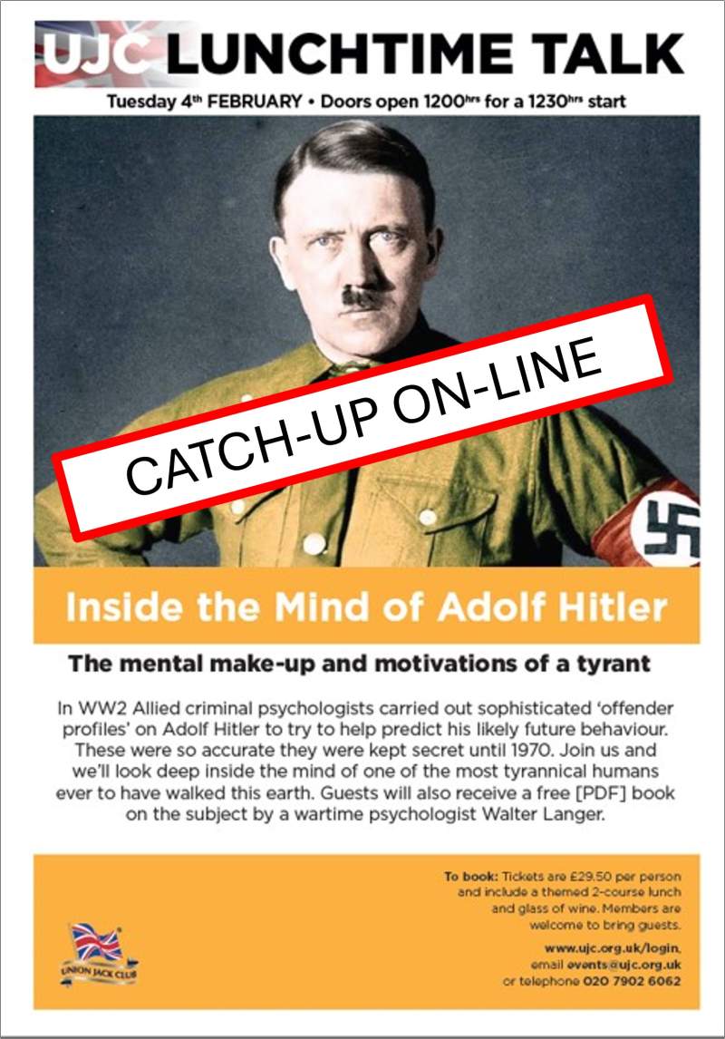 CATCH-UP online: Inside Hitler’s Mind poster image