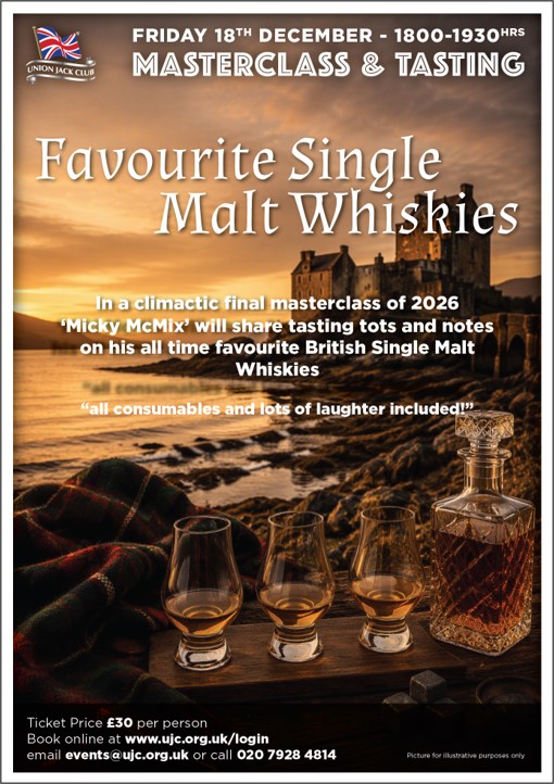 Masterclass: Favourite Single Malt Whiskies