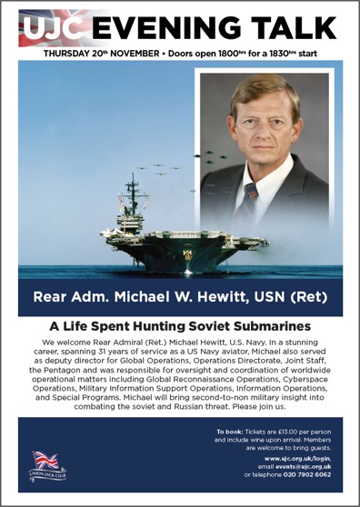 Evening Talk - A life Spent Hunting Soviet Submarines