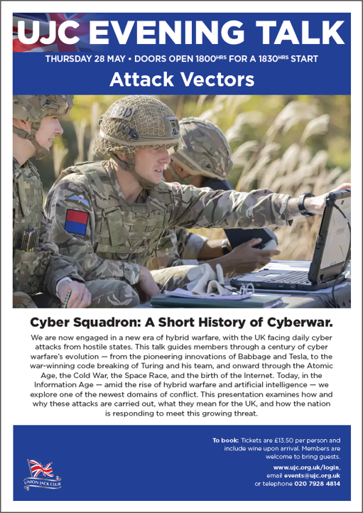 Evening Talk:&nbsp; Attack Vectors - Cyber Squadron