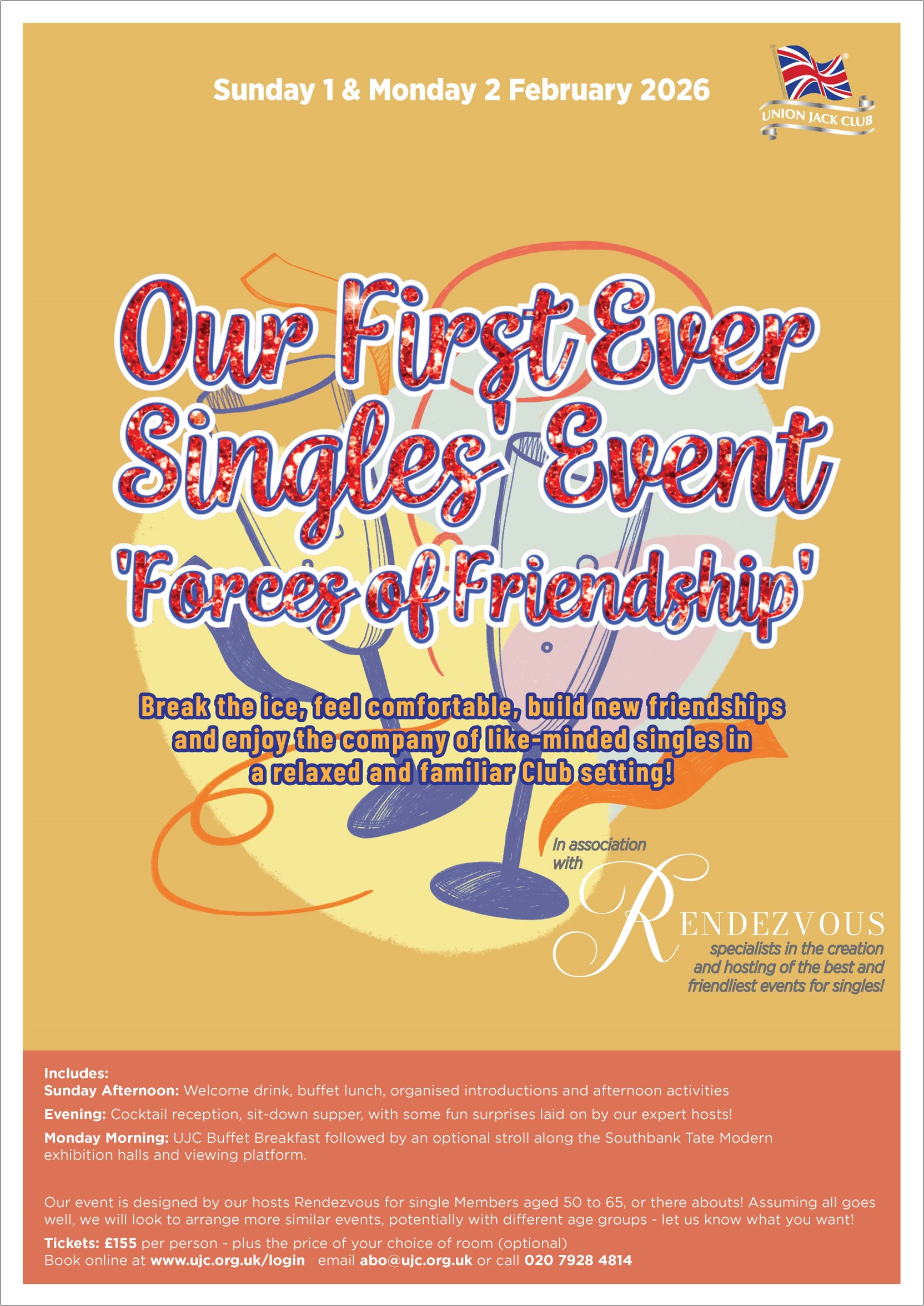 Our First Ever Single’s Event: ‘Forces of Friendship’