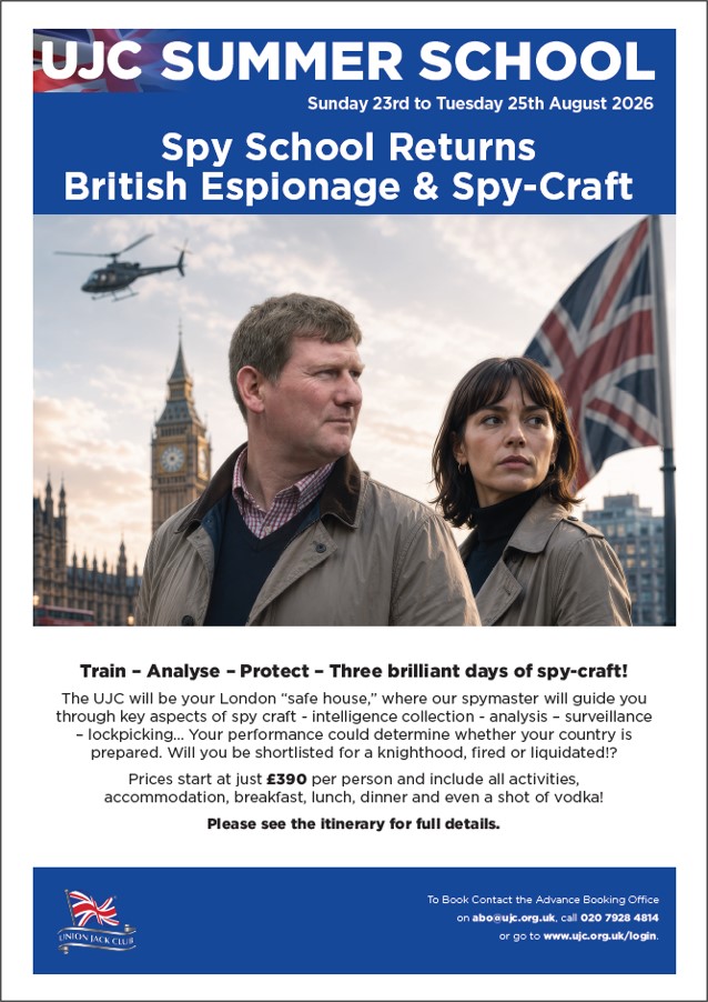 Summer School: Spy School Returns! 3 Days of Espionage & Spy-Craft